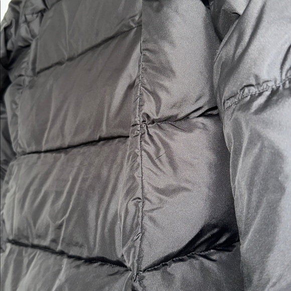 J. Crew Black and Tan Puffer Jacket size medium - Picture 8 of 12